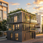 housing modern container building